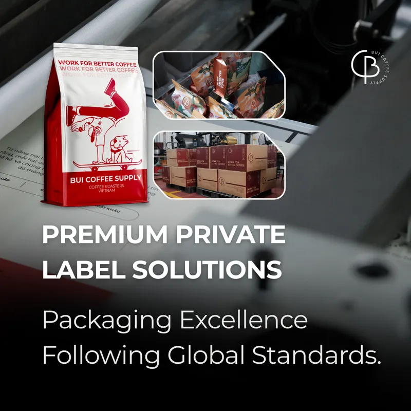 Premium private label solutions. Packaging excellence following global standards.
