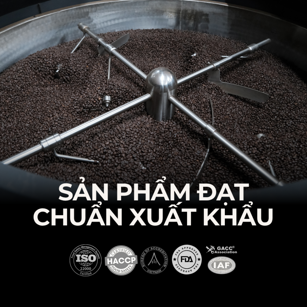 xưởng gia công cà phê bui coffee supply