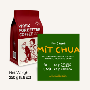 MÍT CHUA (Liberica - Arabica Cầu Đất)