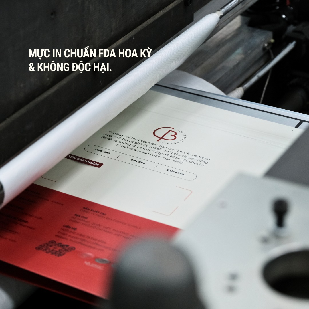 Mực in chuẩn FDA