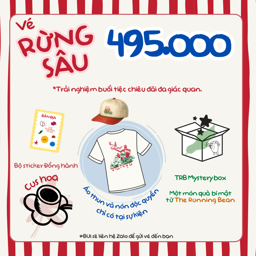 Vé Rừng Sâu 495.000đ