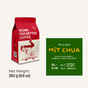 MÍT CHUA (Liberica - Arabica Cầu Đất)